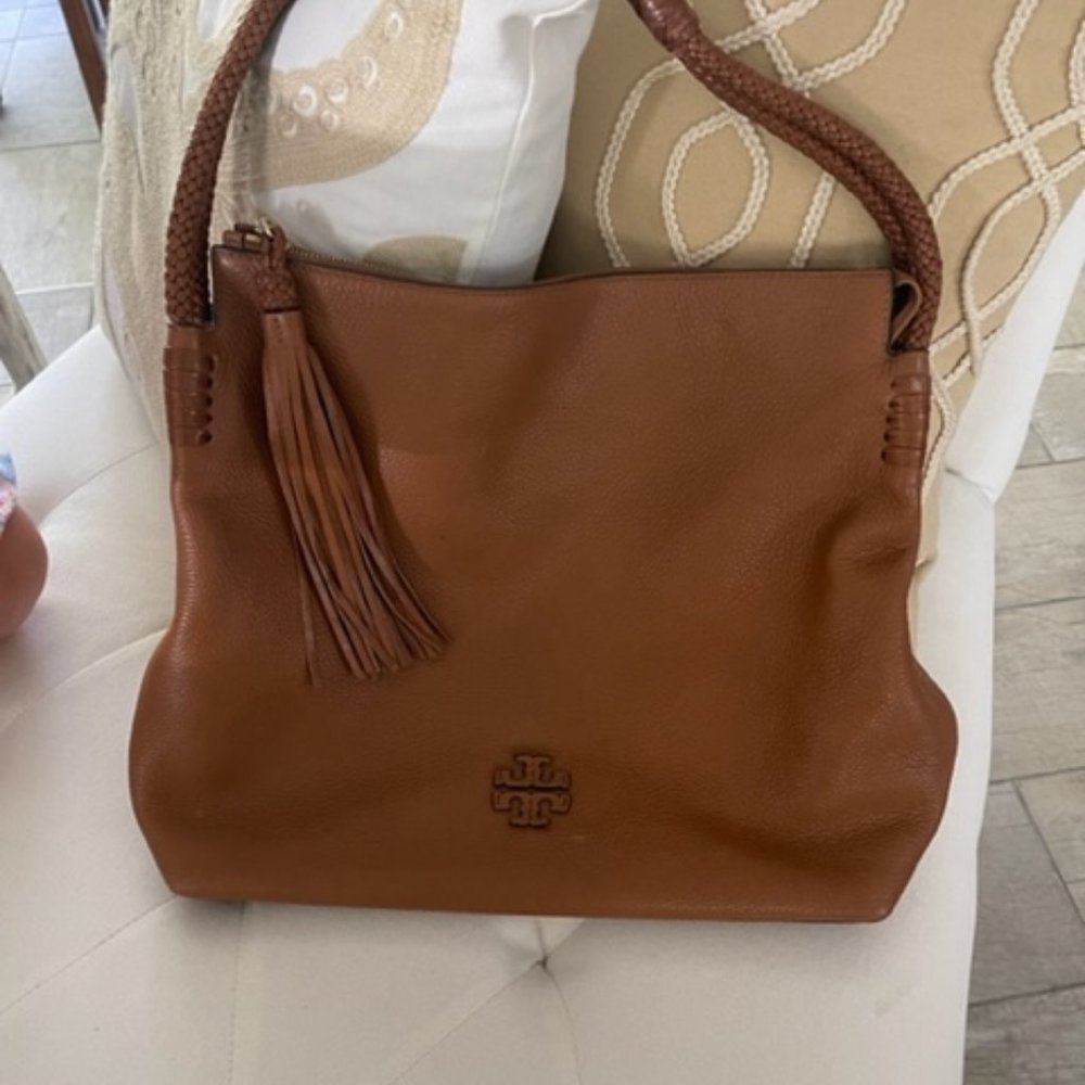 Tory Burch Saddle Taylor Tote